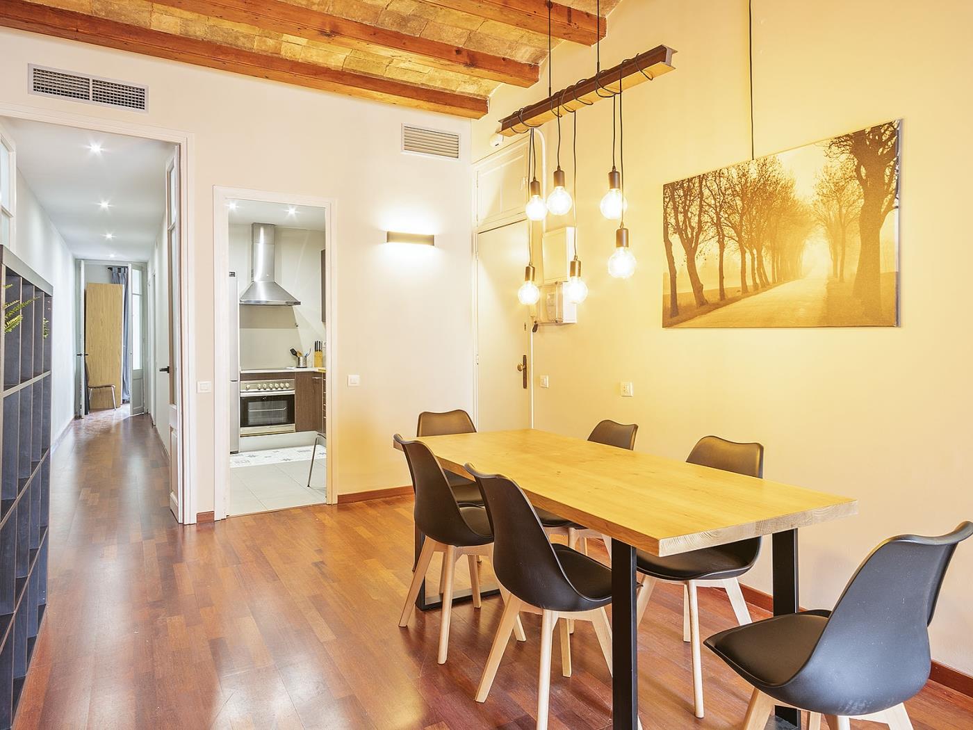 Bright apartment in Gràcia newly renovated ideal for families - My Space Barcelona Apartments